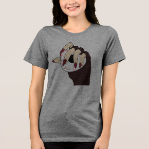 視覚のTouchトリップ(幻覚体験)のような トライブレンドTシャツ