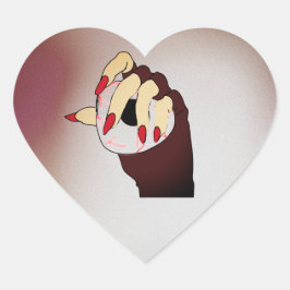 視覚のTouchトリップ（幻覚体験）のような ハートシール