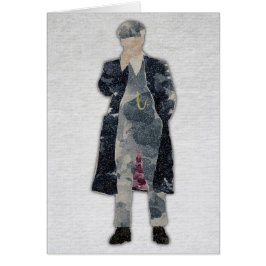 視覚を妨げるもののトミーPeaky Shelbyの水彩画