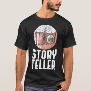 視覚カッコいいストーリーテラー写真愛好家 Tシャツ