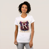視覚化。衣服R.」「R:データの芸術」 Tシャツ (正面フル)