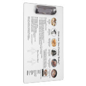 視覚疼痛評価Doctors Officeクリップボード クリップボード (右)