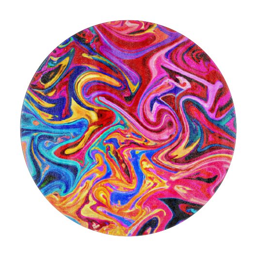 視覚的なインパクトのための抽象化 カッティングボード (正面)