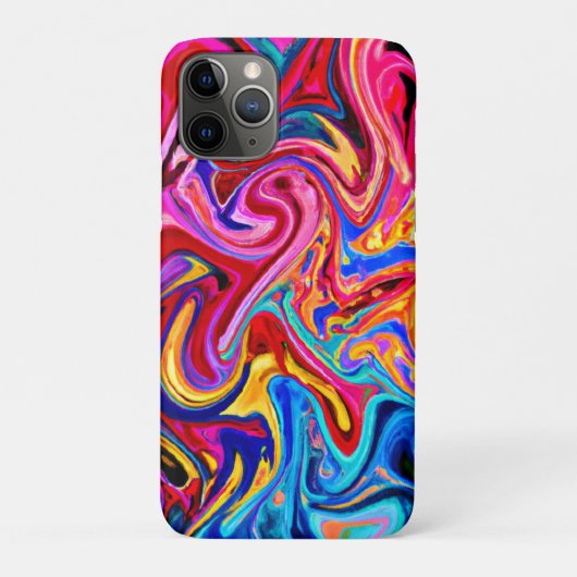 視覚的なインパクトのための抽象化 Case-Mate iPhoneケース (裏)
