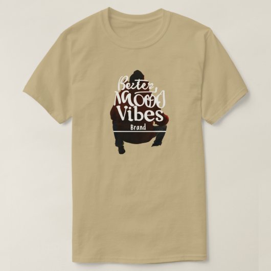 視覚的なエレガンス – ボリューム話デザイン Tシャツ (デザイン正面)