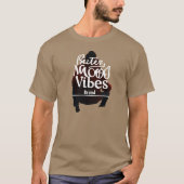 視覚的なエレガンス – ボリューム話デザイン Tシャツ (正面)