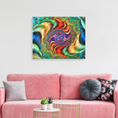 視覚的な冒険 キャンバスプリント (インサイチュ (リビング))