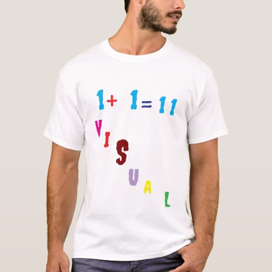 視覚的フレーズ! Tシャツ (正面)