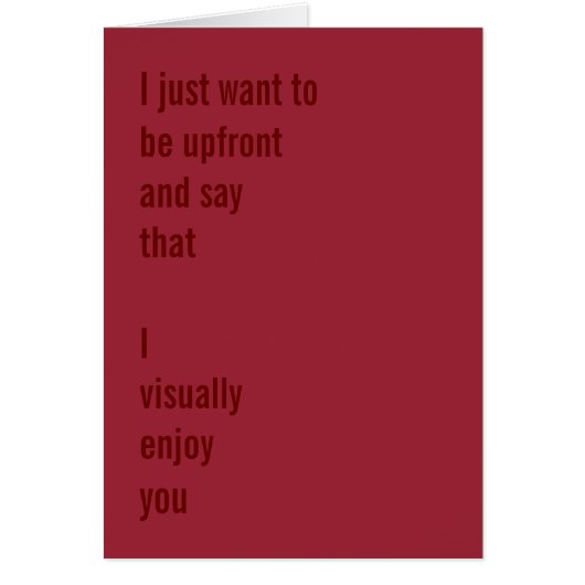 視覚的楽しむにフランクいけな補完カード (正面)