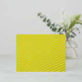 視覚的素晴らしアピールの黄色の背景の作成 箔シーズンポストカード (立ち正面)