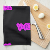 視覚的魅力 キッチンタオル (四つ折り)