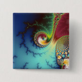 視覚皮質 缶バッジ (正面)