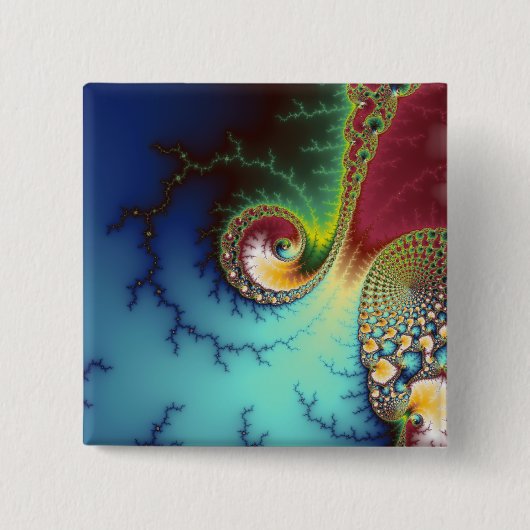 視覚皮質 缶バッジ (正面)