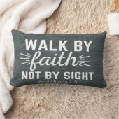 視覚腰枕ではなく信仰で歩く ランバークッション (ブランケット)