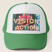 視覚行動 キャップ (正面)