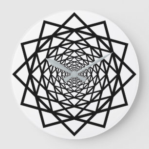 視覚錯覚 ラージ壁時計