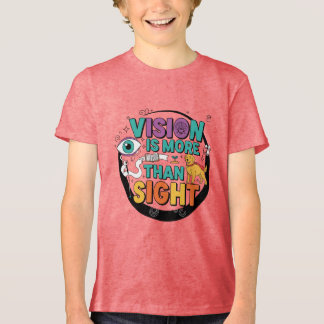 視覚障害啓発Tシャツ トライブレンドTシャツ