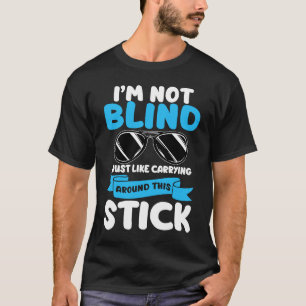 視覚障害者ではない点字アルファベットB Tシャツ