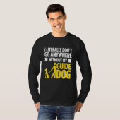 視覚障害者のための点字リーディング Tシャツ (正面フル)