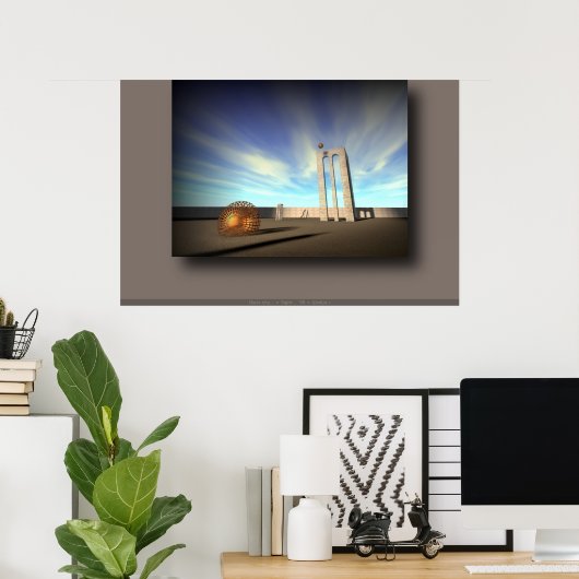 視覚… ポスター (ホームオフィス)