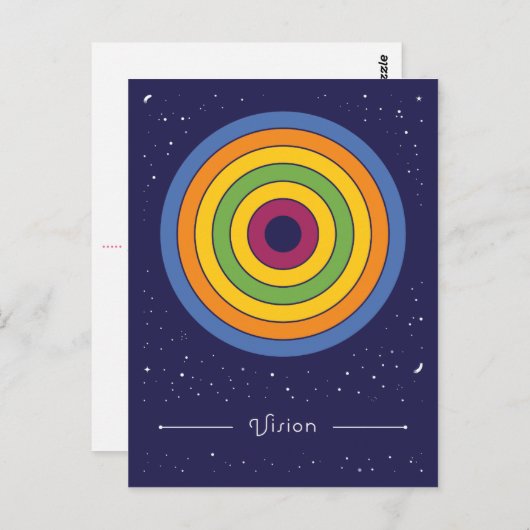 視覚 ポストカード (正面/裏面)