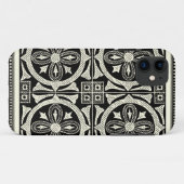 視野のスタジオによる白黒曼荼羅のモチーフ Case-Mate iPhoneケース (裏面(横))