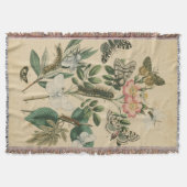 視野のスタジオによる蝶生命のステージ スローブランケット (正面)