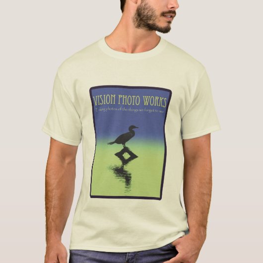 視野の写真シリーズ大人 Tシャツ (正面)