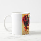 視野の精神 コーヒーマグカップ (左)