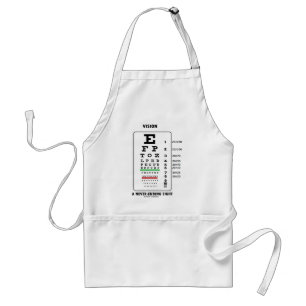 視野終ることがない視力(Snellen図表) スタンダードエプロン