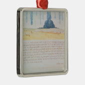 視野 メタルオーナメント (右)