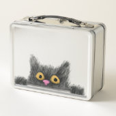 覗き猫  メタルランチボックス (裏面)