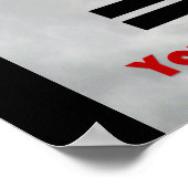 覗き見トム警告標識ポスター ポスター (角)