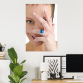 覗き込む ポスター (ホームオフィス)