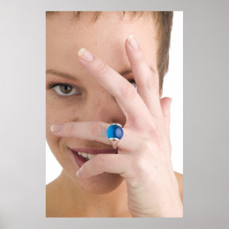 覗き込む ポスター