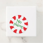 覗くな！おもしろいペパーミントキャンディスワールギフトラベル フェイバータグ (インサイチュ)