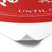 覗くな！ – クリスマスまで開かないで ポスター (角)