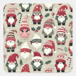 覗くな！格言シール スクエアシール