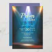 覚えていてほしい夜のプロム 招待状 (正面/裏面)