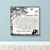 覚えていて キャンバスプリント (インサイチュ (ウッドフロア))