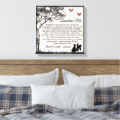覚えていて キャンバスプリント (インサイチュ (寝室))