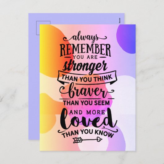 覚えておいてお前は強い シーズンポストカード