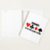 覚えておいて:パートナーのパートナー・ブリッジ プランナー手帳 (ディスプレー)