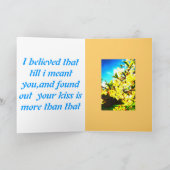 「覚えておかなきゃならん、キスは単なるキスだ」 シーズンカード (内部)