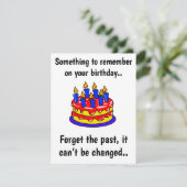 覚えておくべきことおもしろい、誕生日カード (スタンド正面)