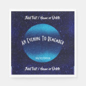 覚えておくべき夕べ スタンダードランチョンナプキン (正面)