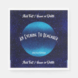 覚えておくべき夕べ スタンダードランチョンナプキン