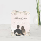 "覚えておくべき日 – 私たちの結婚式招待状デザイン カード (裏面)