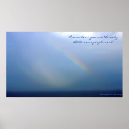 覚えておけ聖書の中で唯一の人たち読 ポスター