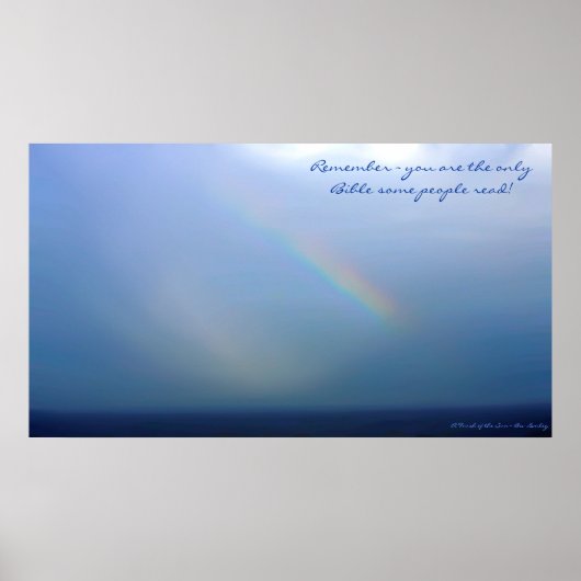 覚えておけ聖書の中で唯一の人たち読 ポスター (正面)